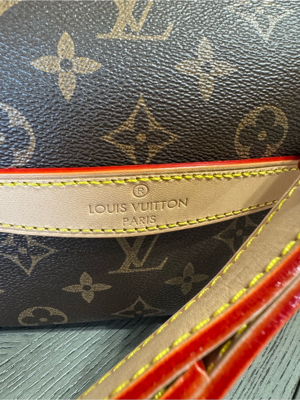Louis Vuitton Monogram Mini Belt Bag in Brown with Tan Accent - Picture 5 of 9